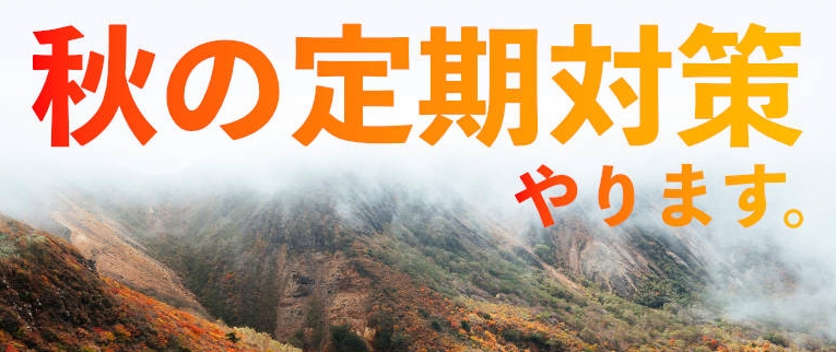 始めるなら「秋」！